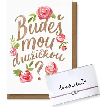 Chaukiss Půjdeš mi za družičku? + provázkový náramek