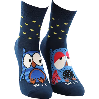 Pánské ponožky Ponožky - Sovy - velikost 39-42 (Velikost 39-42)