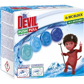 Dr. Devil Push Pull Gel WC blok bez…