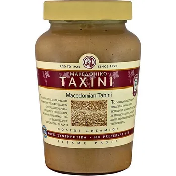 Rostlinná pomazánka Haitoglou Makedonské tahini hnědé 300 g