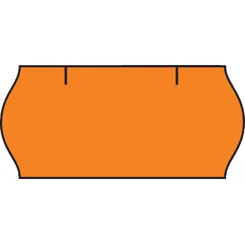 Samolepící etiketa Etikety cenové Contakt, 26 x 12 mm, oranžová