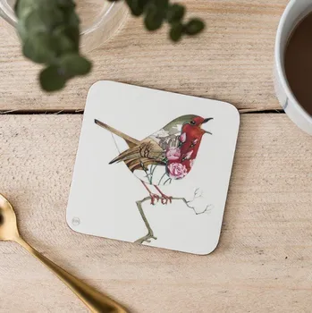 Podtácek Tácek pod sklenici Robin Drozd 9x9, The DM Collection UK