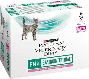 Krmivo pro kočku Purina Pro Plan Veterinary Diet Feline EN Gastrointestinal Salmon 10x 85 g