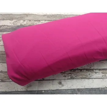 Teplákovina počesaná fuchsiová