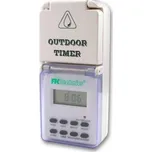 Spínací zásuvka digitální, do vlhka IP44