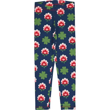 Dívčí legíny Dětské legíny Kytičky a čtyřlístky Maxomorra Velikost: 86/92