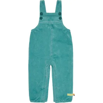 Dětské laclové manžestrové kalhoty Zelená loud + proud Velikost: 62/68