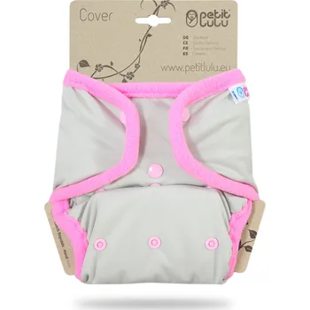 Petit Lulu s.r.o. Šedé (růžová) - svrchní kalhotky pat