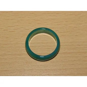 Drahý kámen Chrysopras - Prstýnek - průměr 19 mm - kp31