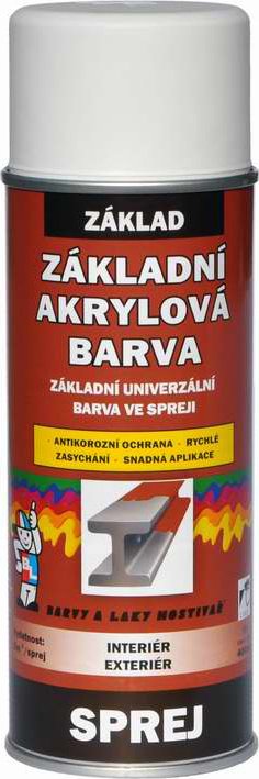 Barvy a Laky Hostivař Základní univerzální barva 400 ml od 100 Kč