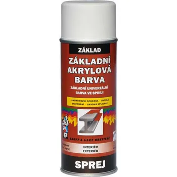 Barva ve spreji Barvy a Laky Hostivař Základní univerzální barva 400 ml