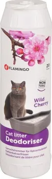 Přislušenství pro kočičí toaletu Flamingo Deodorant do WC divoké třešně 750 g