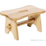 dřevěná dětská stolička Footstool z masivního listnatého dřeva elm