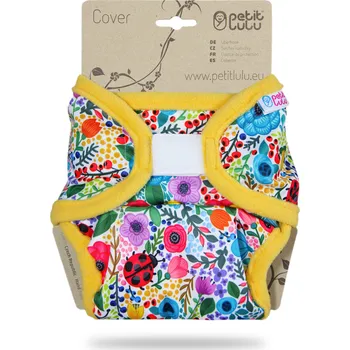 Plenkové kalhoty Petit Lulu s.r.o. Rozkvetlá zahrada - svrchní kalhotky XL