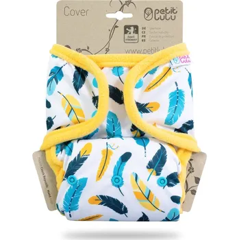 Hračka pro nejmenší Petit Lulu s.r.o. Tyrkysová peříčka - svrchní kalhotky s kapsami pat