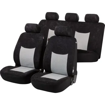 Potah sedadla Walser Devon autopotahy šedé/černé