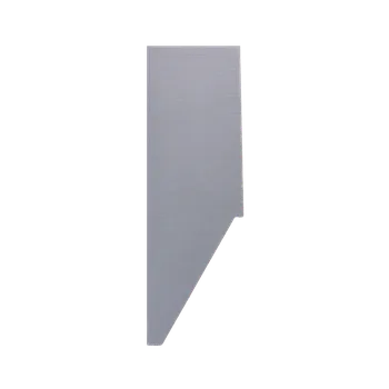 Zábradlí Kryt - ukončení k hliníkovým kotevním profilům AL-L151-2.5 a AL-L151-5, hliník, povrch broušený K320