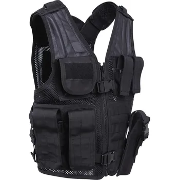 Ochranné vybavení na lov a střelbu ROTHCO Vesta dětská taktická ČERNÁ + Doprava zdarma na další nákup