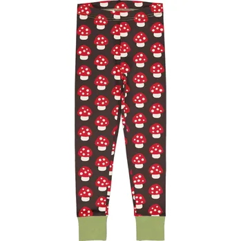 Dívčí legíny Dětské legíny s manžetou Houby Maxomorra Velikost: 74/80