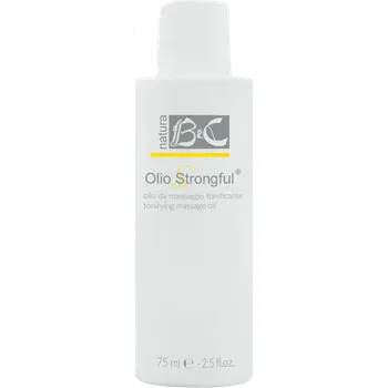 Masážní přípravek Strongful - Dermotonizující masážní olej BeC Natura 75 ml