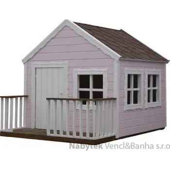 Zahradní domek euromeb Domeček pro děti dřevěný zahradní dekorace 200 x 150 x 165 cm
