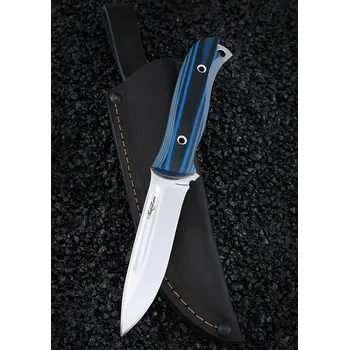 Pracovní nůž Kuznica Nazarova Pevný nůž X12MF, střenka mikarta NAZ-131