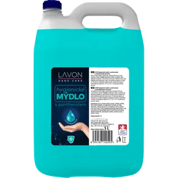Mýdlo Lavon Hygienické mýdlo antimikrobiální s panthenolem 5 l
