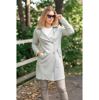 Dámský kabát Madison 2041 Kabátek Paris barva: tyrkysová, velikost: M