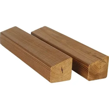 Příslušenství pro plot Dřevěný fasádní profil HSS 28/42x42 z materiálu ThermoWood - 4,2 m (0,21 m²)
