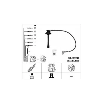 Zapalovací kabel Sada kabelů pro zapalování NGK RC-ET1207