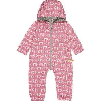 Kojenecká kombinéza Dětská kombinéza - nepromokavá Růžová loud + proud Velikost: 74/80