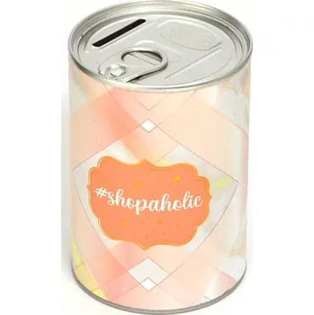 Pokladnička Nekupto Fashion Pokladnička Shopaholic 11 x 7,5 cm