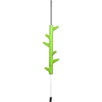 Věšák Inno Závěsný věšák Oka, 6 háčků / zelený