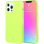Goospery lesklý kryt z měkkého plastu pro iPhone 13 Pro Max - zelený