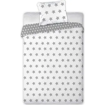 Povlečení Bavlněné povlečení Young 160x200 cm bílé