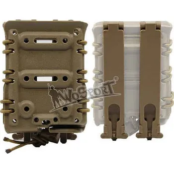 Wosport Plastová MOLLE sumka na 7.62 zásobníky - TAN