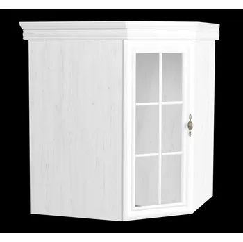 Knihovna Eoshop Nadstavbová vitrína pro komodu Lora 1NKK, borovice andersen, lamino