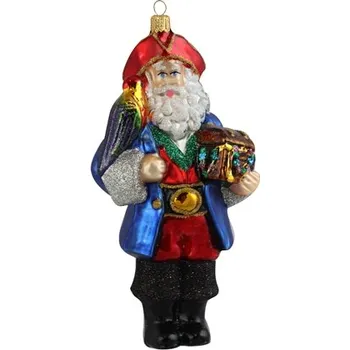 Skleněný pirát s papouškem