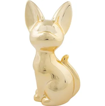 Pokladnička Zlatá pokladnička na peníze kočka - 10*8,8*21cm