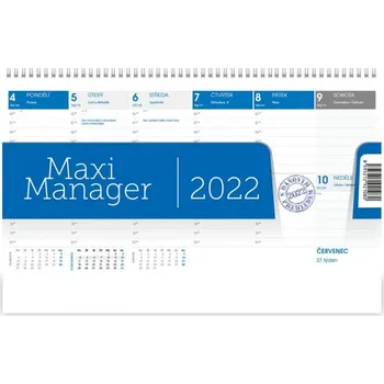 Kalendář Graspo GS22-007 Maxi Manager 2022 