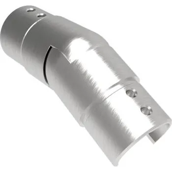 Zábradlí Koleno Přechod madla sklo AISI304 25-55°down, D4