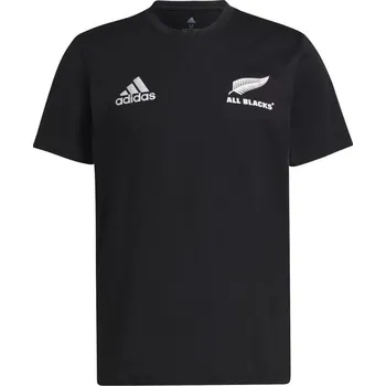 Pánské tričko adidas All Blacks Rugby Cotton Tee černé L