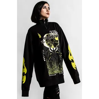Pánská mikina mikina bez kapuce unisex - Shine Bright Track - KILLSTAR - KSRA004319