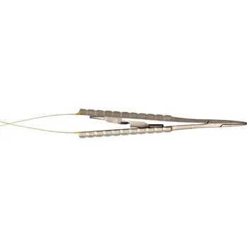 Houpací síť PURE jehelec Castroviejo rovný pozlacený, 14 cm