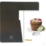 Caketools Cukrářská obrysová karta z nerezové oceli - květináč 10cm