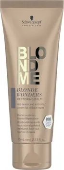Vlasová regenerace Schwarzkopf Blond Me Blonde Wonders Restoring Balm 75 ml