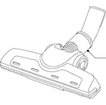 Turbo hubice 432200424983 pro vysavače Philips