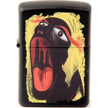 ZIPPO schwarz color "Abstract Mouth" 60004398