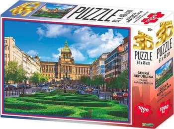 3D puzzle Prime 3D Praha Národní muzeum 1000 dílků