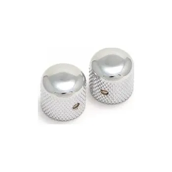 Knoflík FENDER knoflík potenciometru Vintage Chrome Dome Knob Set